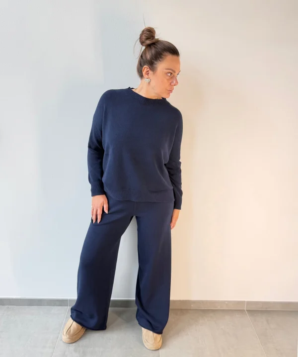 COORDINATO VELVÉ NAVY